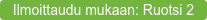 Ilmoittaudu mukaan: Ruotsi 2