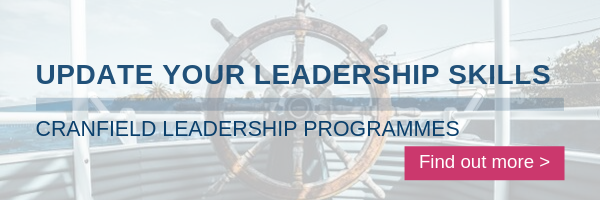 Find out more about leadership programmes at Cranfield