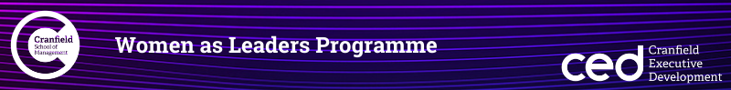 Women As Leaders Programme banner