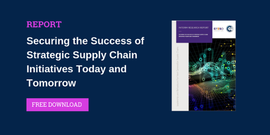 Securing the Success of Strategic Supply Chain Initiatives Today and Tomorrow Report