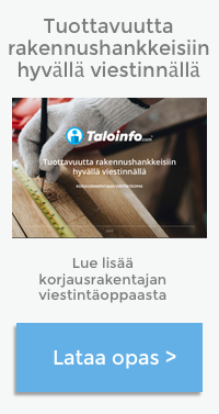 Korjausrakentajan viestintäopas CTA