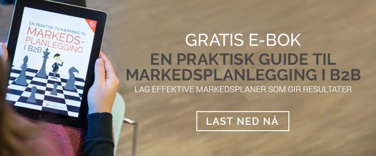 Gratis eBok - En praktisk Guide til Markedsplanlegginhg i b2b