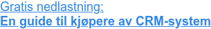 Gratis nedlastning: En guide til kjøpere av CRM-system
