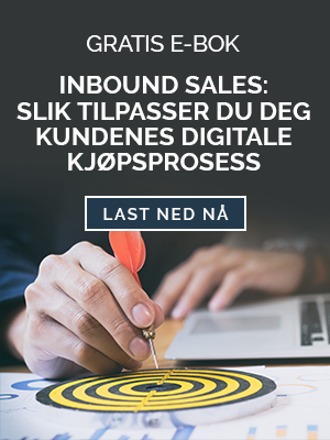 Gratis Ebok - Slik innfører du inbound sales i organisasjonen din