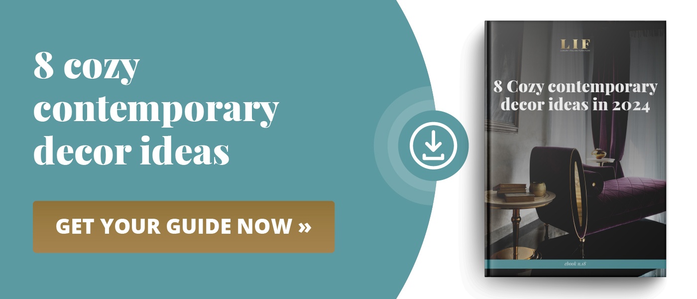 Download "8 Cozy contemporary decor ideas in 2024" guide!