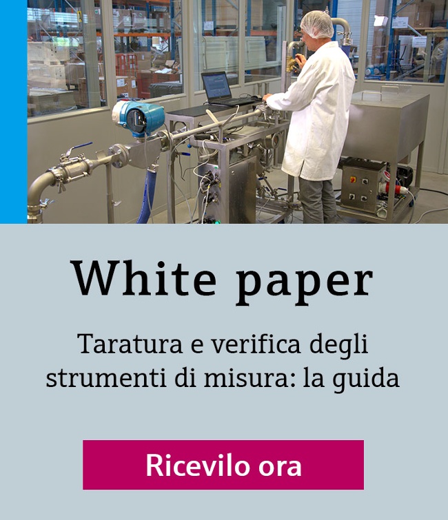 Taratura strumenti