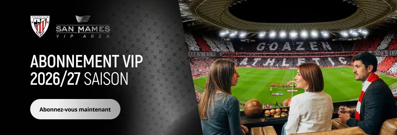 VIP Season Ticket Pass in San Mames VIP Area