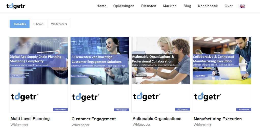 Togetr Smart Manufacturing Ideas