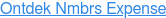 Ontdek Nmbrs Expense