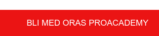 Bli med Oras PROacademy