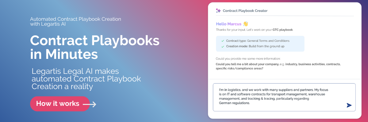 Contract Playbooks in Minutes - How it works