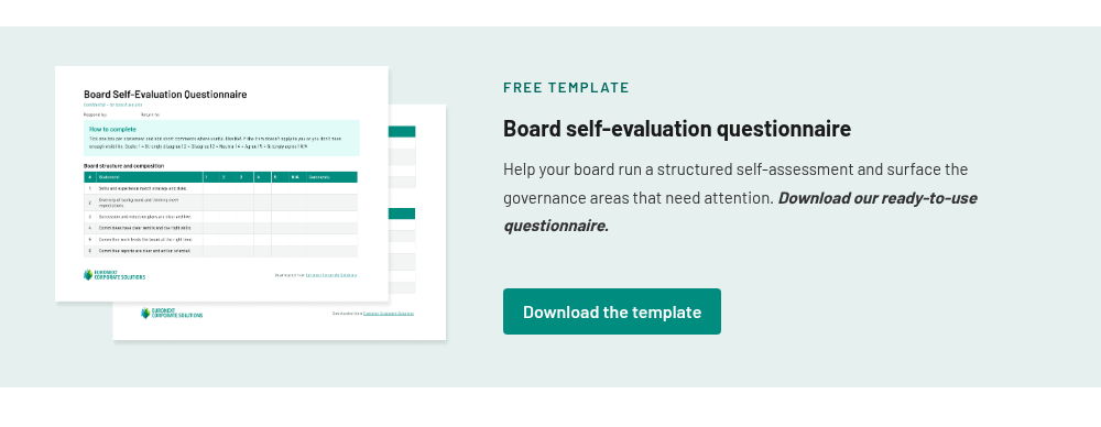 board self evaluation