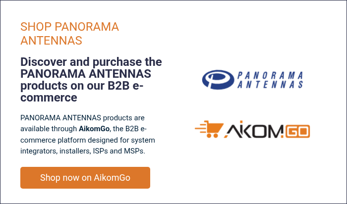 SHOP PANORAMA ANTENNAS &nbsp; Discover and purchase the PANORAMA ANTENNAS products on our B2B e-commerce &nbsp; PANORAMA ANTENNAS products are available through AikomGo, the B2B e-commerce platform designed for system integrators, installers, ISPs and MSPs.