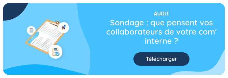 sondage des collaborateurs sur la communication interne