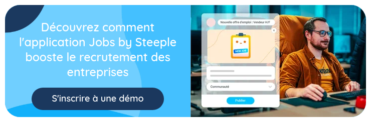 Découvrez comment l'application Jobs by Steeple booste le recrutement des entreprises