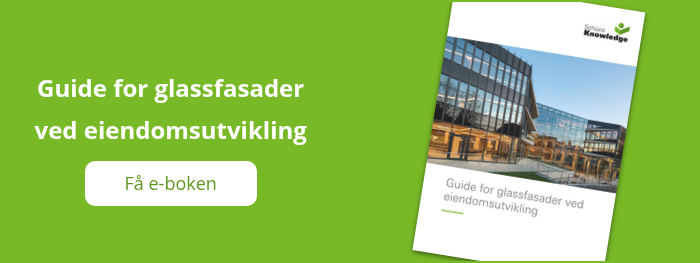 Guide for glassfasader ved eiendomsutvikling