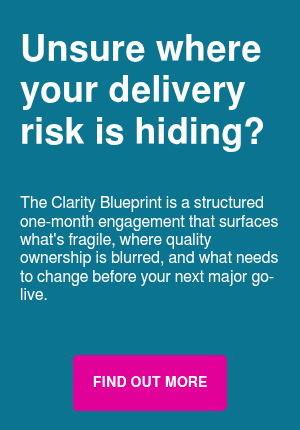 Unsure where your delivery risk is hiding?