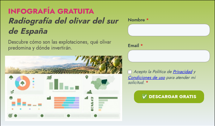 INFOGRAFÍA GRATUITA Radiografía del olivar del sur de España&nbsp;