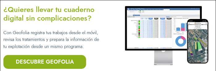 ¿Quieres llevar tu cuaderno digital sin complicaciones? &nbsp; Con Geofolia registra tus trabajos desde el móvil, revisa los tratamientos y prepara la información de tu explotación desde un mismo programa. &nbsp;