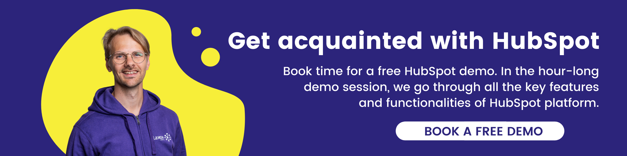 Book free HubSpot demo with our specialist!
