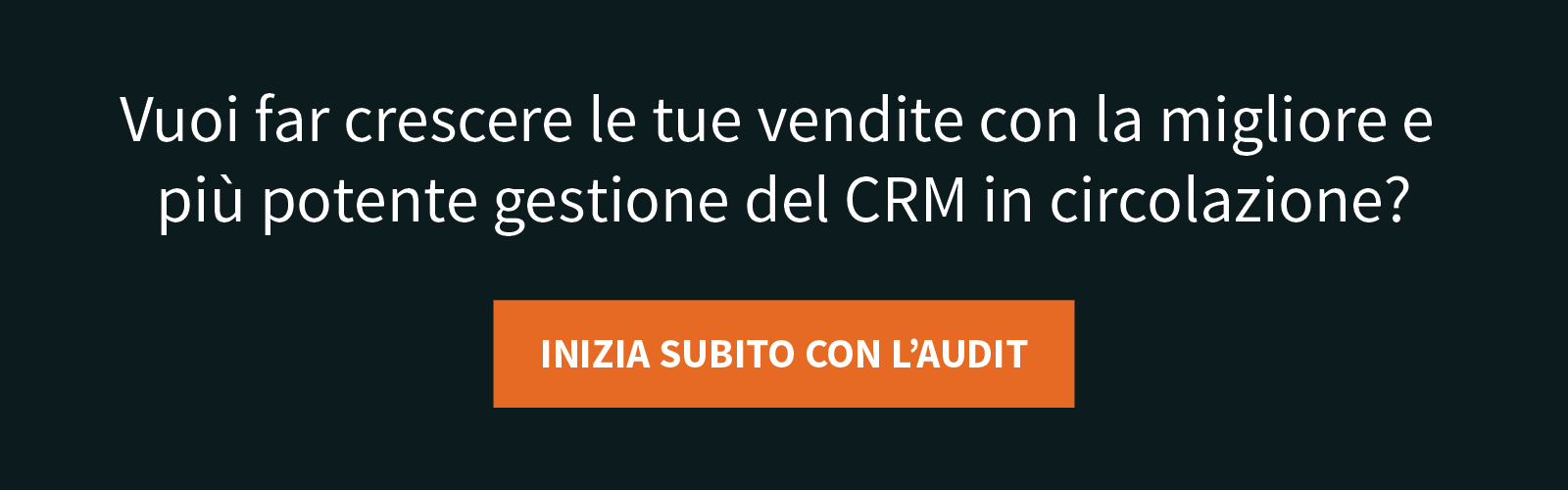 Strategia di gestione CRM performance
