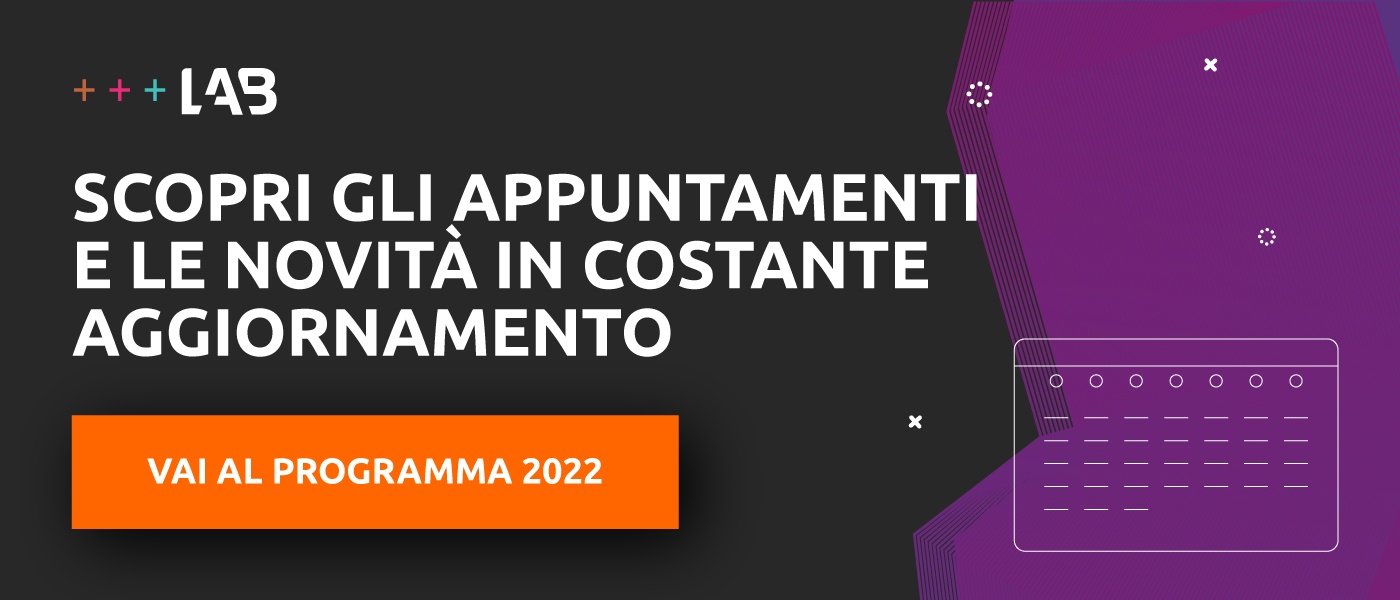 Programma e calendario degli eventi e della formazione 2022