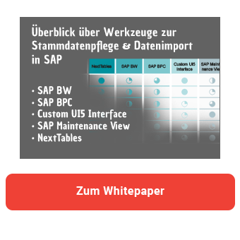 Stammdatenpflege NextTables