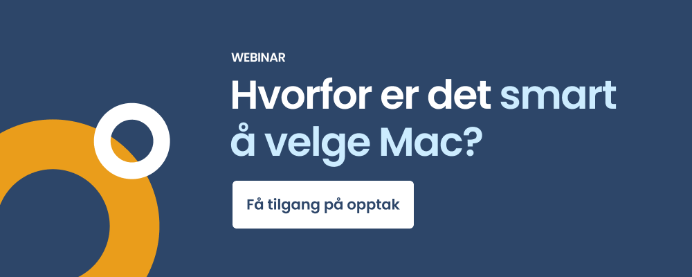 Velg Mac på arbeidsplassen