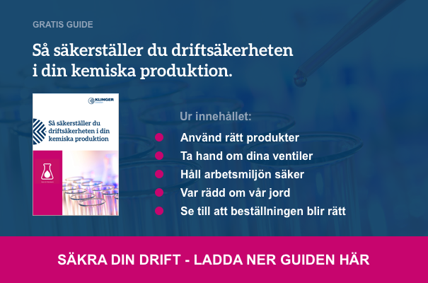 Guide: Så säkerställer du driftsäkerheten i din kemiska produktion