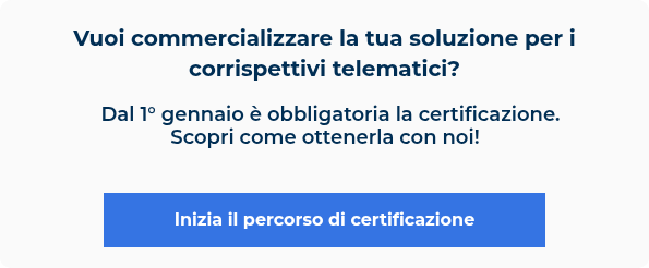 Vuoi commercializzare la tua soluzione per i corrispettivi telematici?