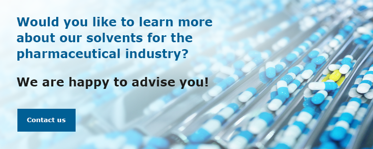 solvents for pharmaceutical industry consultation