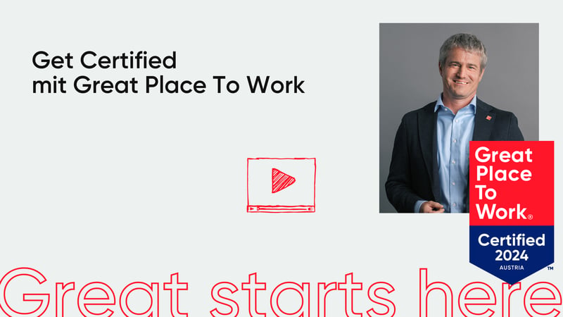 Get Certified Webinar - in 2 Schritten zur Great Place To Work Zertifizierung: jetzt anmelden & Video ansehen
