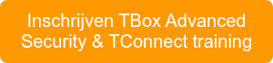 <p style="font-size: 20px;"><span style="font-family: Arial, Helvetica, sans-serif;">Inschrijven TBox Advanced Security &amp; TConnect training</span></p>