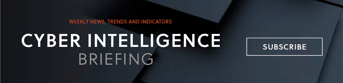 Cyber Intelligence Briefing