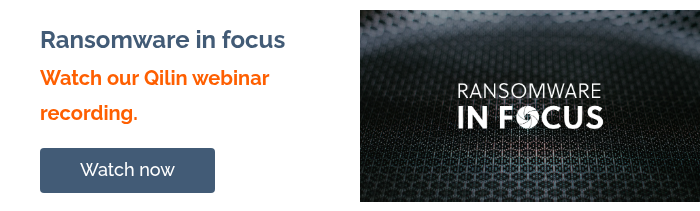 Ransomware in focus&nbsp; Watch our&nbsp;Qilin webinar recording. &nbsp;