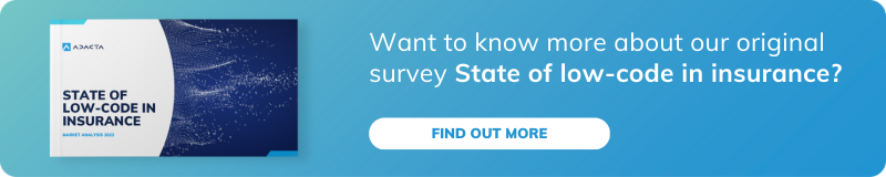 State of low code in insurance