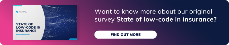 State of low code in insurance