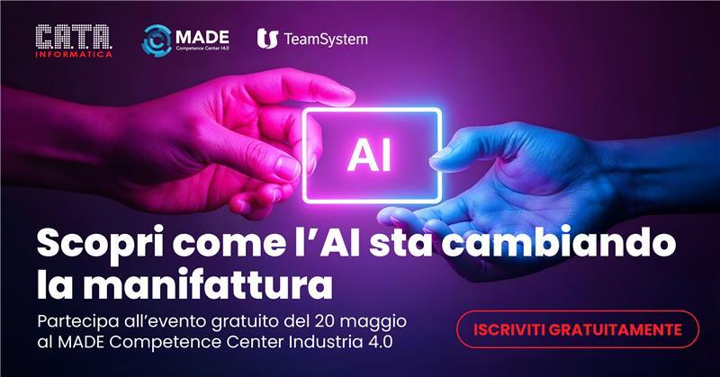 Scopri come l'AI sta cambiando la manifattura
