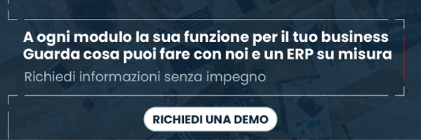 Ogni modulo la sua funzione, guarda cosa puoi fare un ERP su misura - Richiedi una Demo