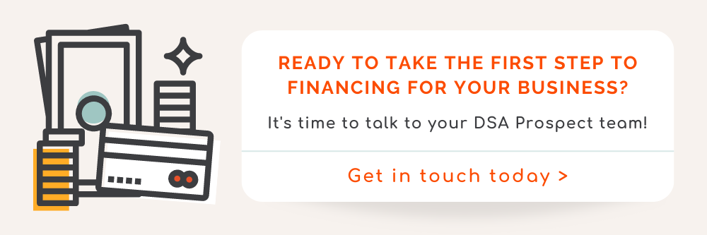 Contact DSA Prospect - Financing your business