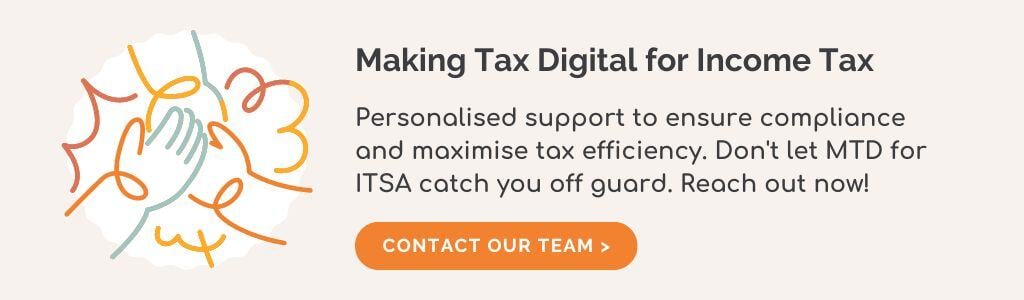 Making Tax Digital for Income Tax Self Assessment CTA
