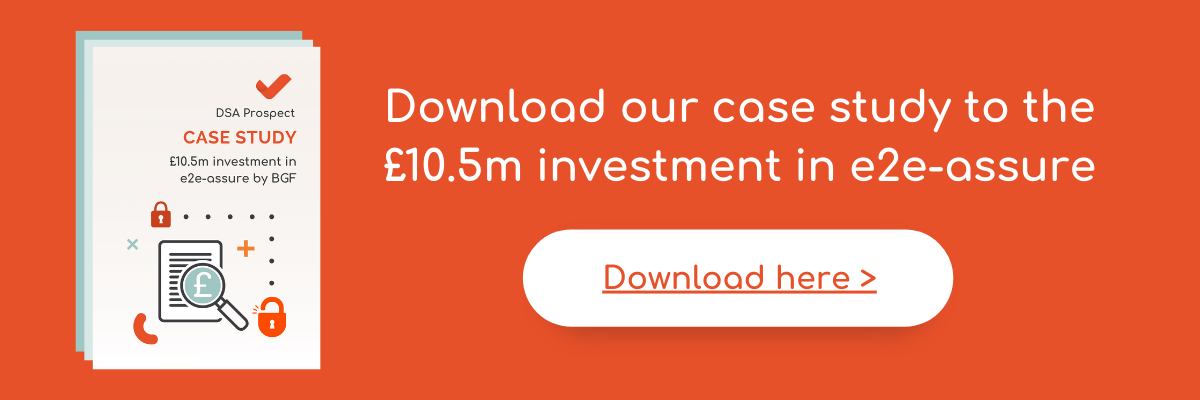 DSA Prospect free download client case study, e2e assure ltd. investment by BGF