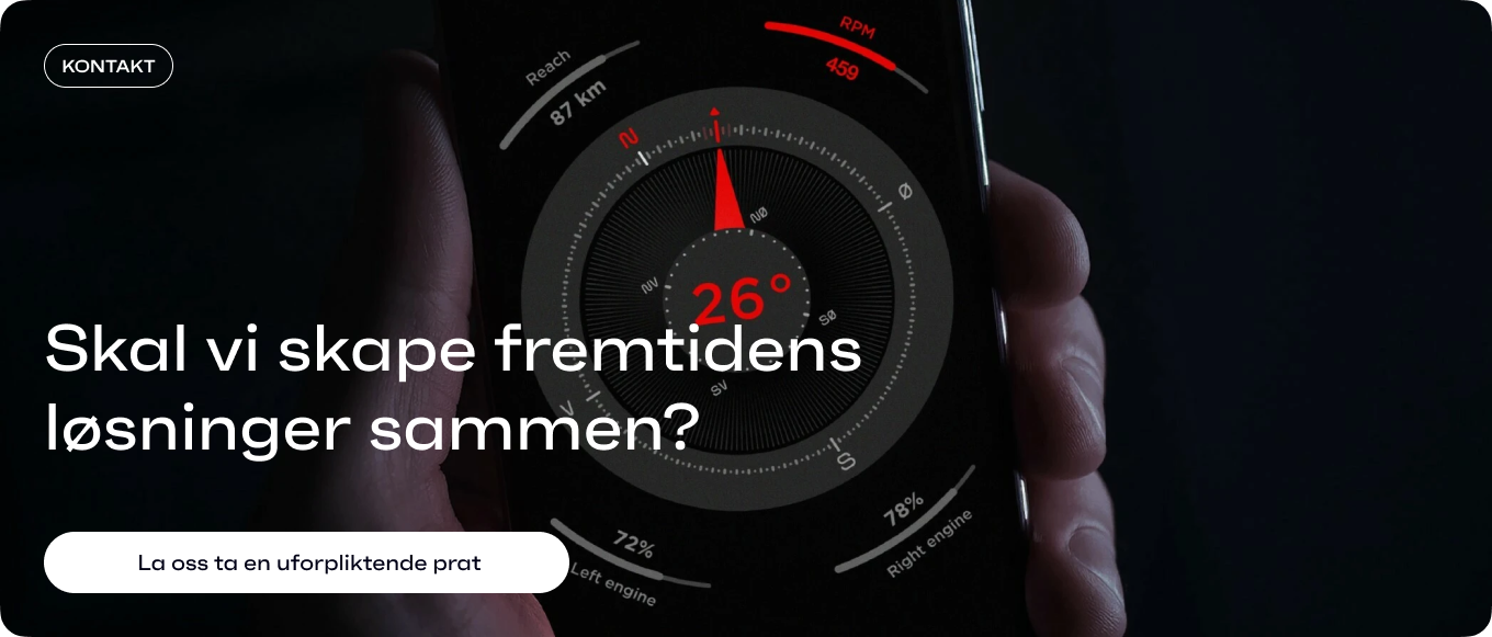 Skal vi skape fremtidens løsninger sammen? La oss ta en uforpliktende prat.