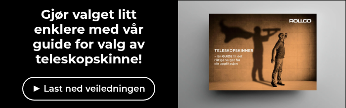 Gjør valget litt enklere med vår guide for valg av teleskopskinne!