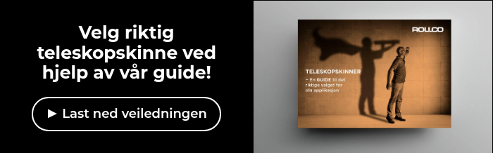 Velg riktig teleskopskinne ved hjelp av vår guide!