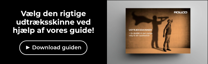 Vælg den rigtige udtræksskinne ved hjælp af vores guide!