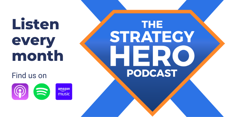 Listen to strategy hero podcast