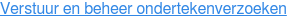Verstuur en beheer ondertekenverzoeken