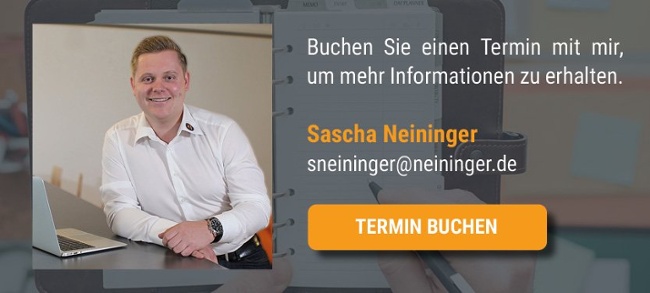 Termin vereinbaren mit Sascha Neininger