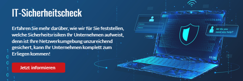 IT-Sicherheitscheck - IT-Sicherheit - IT-Seucirty - IT Security - IT Sicherheit - IT Sicherheitscheck - ITQ Prüfung